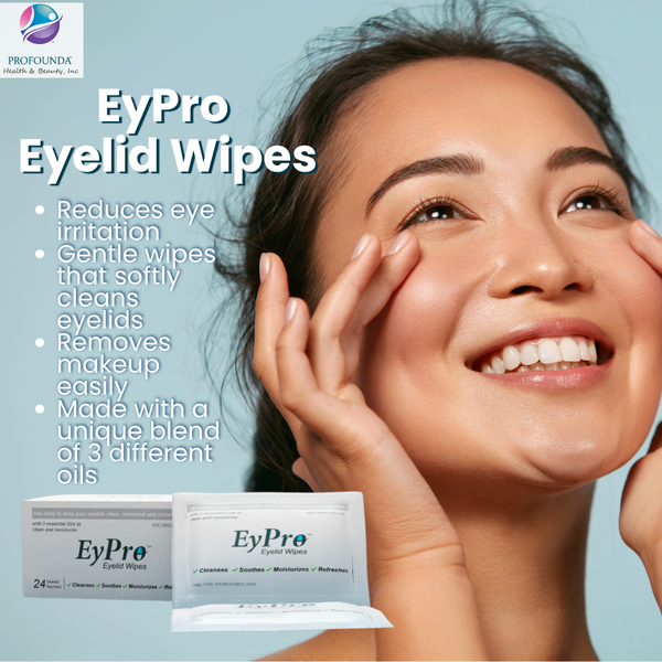 EyPro Eyelid Wipes - 4 Boxes - 96 Sachets