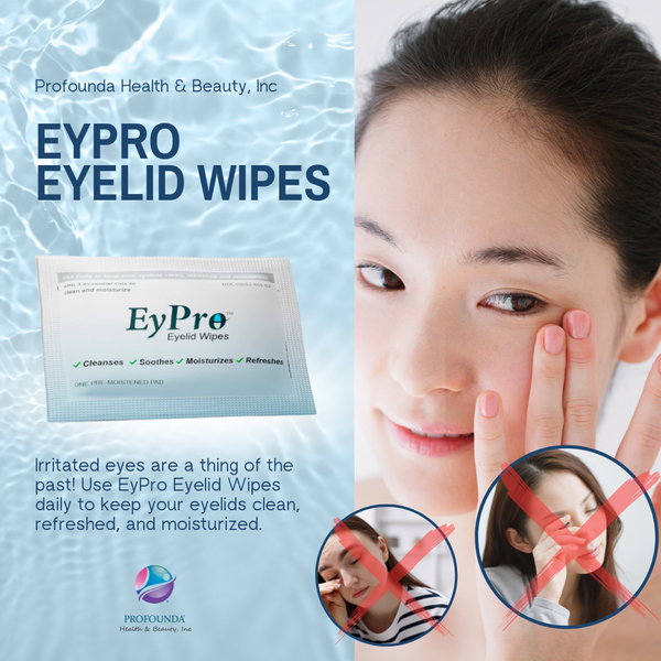 EyPro Eyelid Wipes - 4 Boxes - 96 Sachets